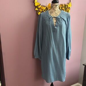 Old Navy Blue Midi Dress